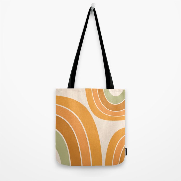 Mid Century Mod arcs Tote Bag Gallery Image 2