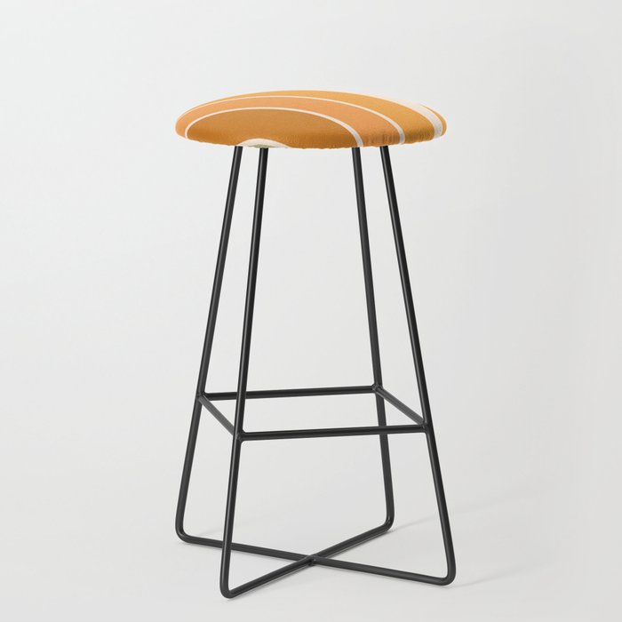 Mid Century Mod arcs Stool Gallery Image 1