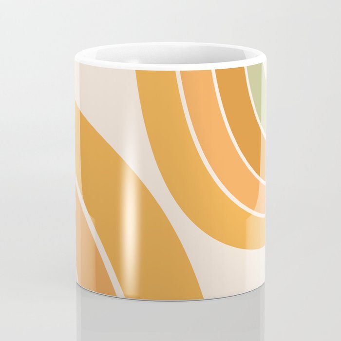 Mid Century Mod arcs Coffee Mug Gallery Image 4