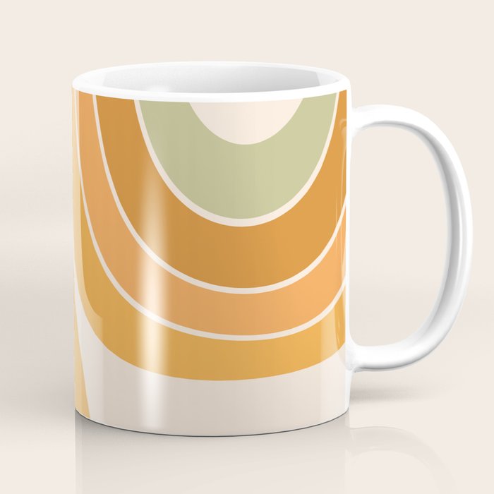 Mid Century Mod arcs Coffee Mug Gallery Image 1