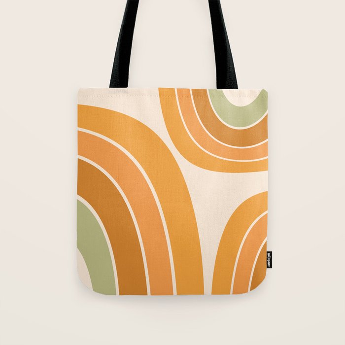 Mid Century Mod arcs Tote Bag Gallery Image 1