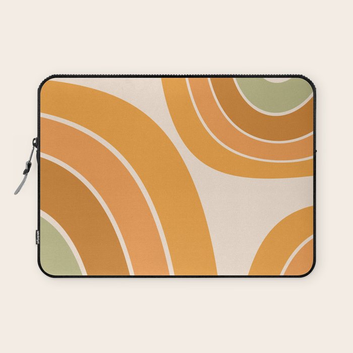 Mid Century Mod arcs Laptop Sleeve Gallery Image 1