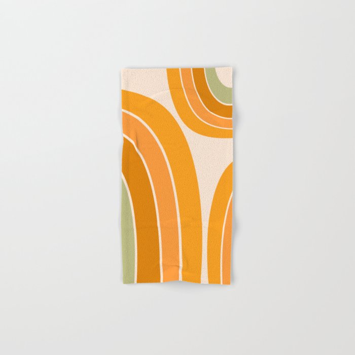Mid Century Mod arcs Bath Towel Gallery Image 1