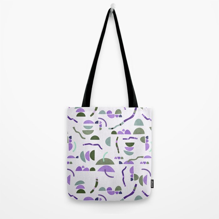 Modern simple shapes pattern LG Tote Bag Gallery Image 2
