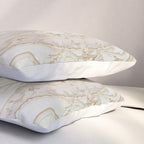 Antique French Aubusson Vintage Rose Floral Pillow Sham Gallery Image 3