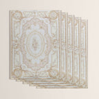 Antique French Aubusson Vintage Rose Floral Wrapping Paper Gallery Image 3