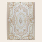 Antique French Aubusson Vintage Rose Floral Poster Gallery Image 4