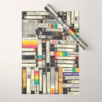 VHS Wrapping Paper Gallery Image 1