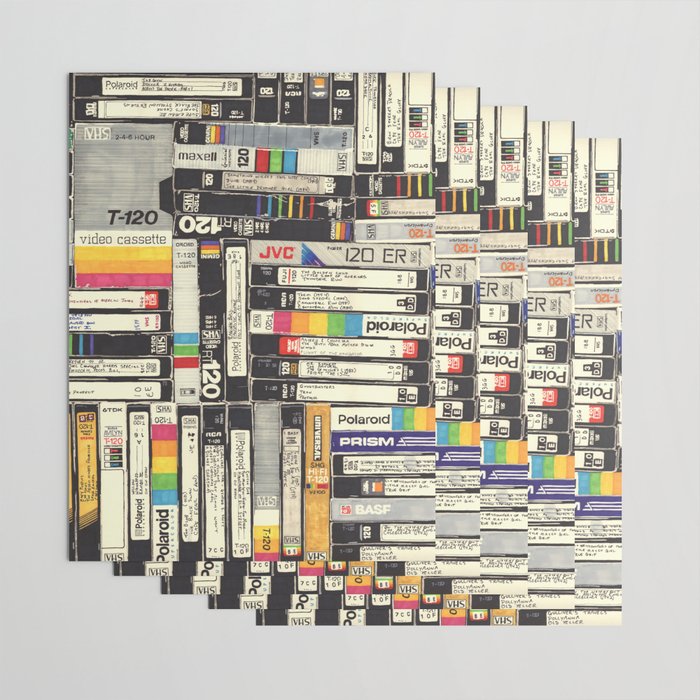 VHS Wrapping Paper Gallery Image 3