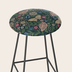 Heritage Wildflower Garden on Dark Blue Stool Gallery Image 2