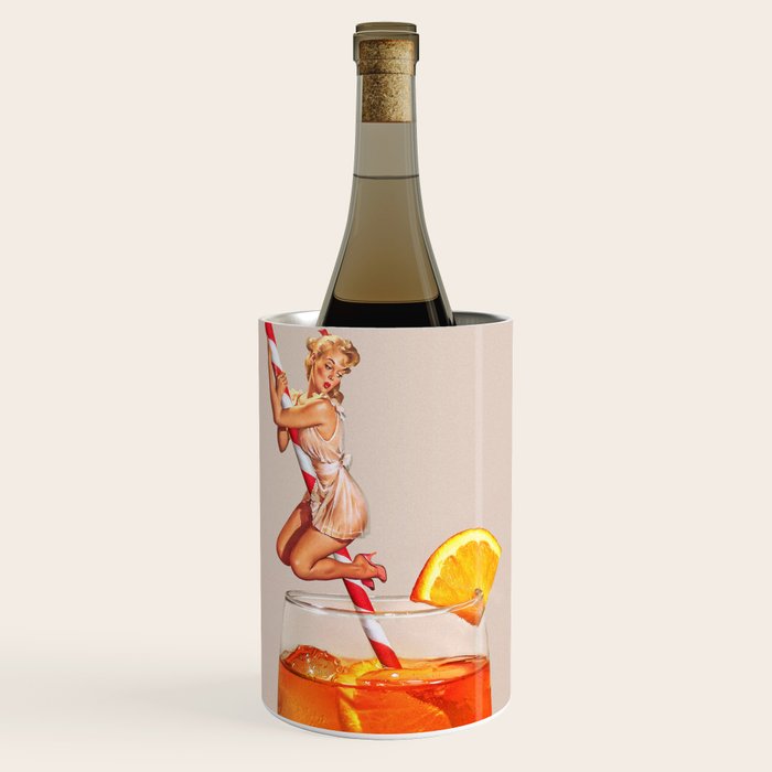 Retro Spritz Cocktail Wine Chiller Gallery Image 1