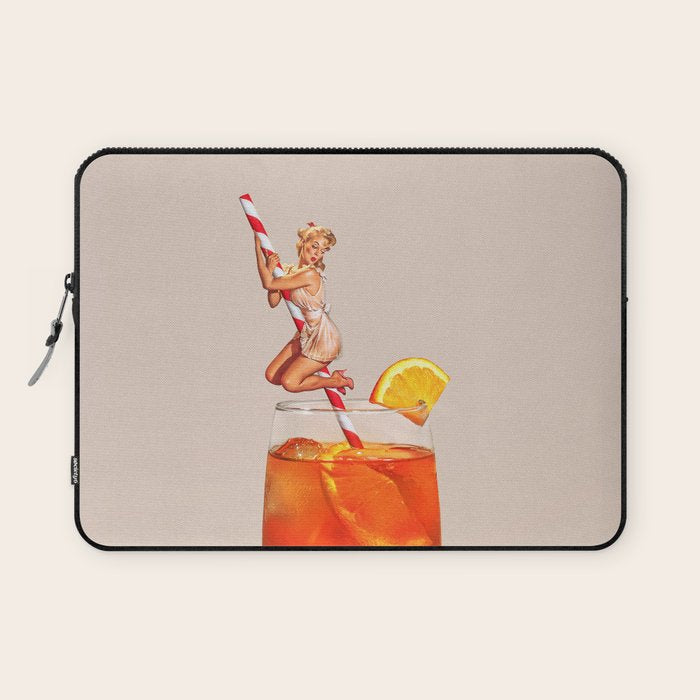 Retro Spritz Cocktail Laptop Sleeve Gallery Image 1