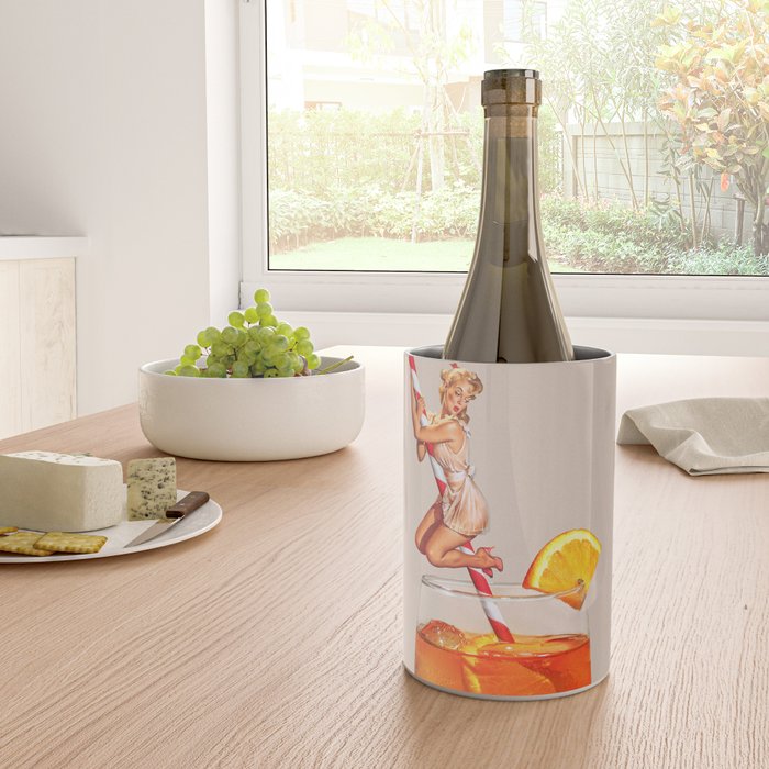 Retro Spritz Cocktail Wine Chiller Gallery Image 4