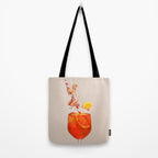 Retro Spritz Cocktail Tote Bag Gallery Image 2