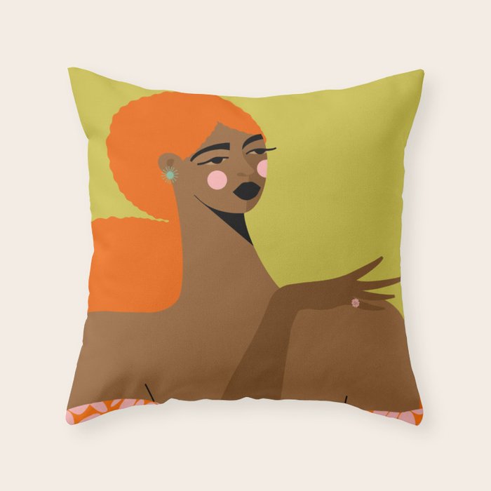 Over There Throw Pillow Gallery Image 6