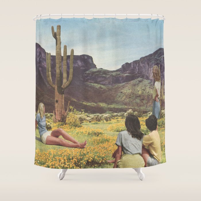 California Blooms  Shower Curtain Gallery Image 1
