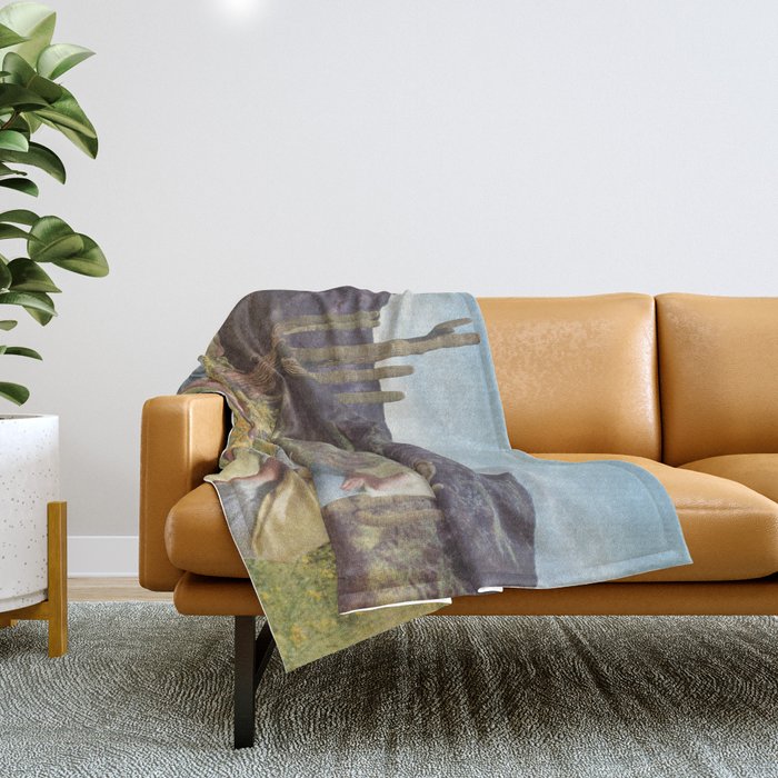 California Blooms  Throw Blanket Gallery Image 1