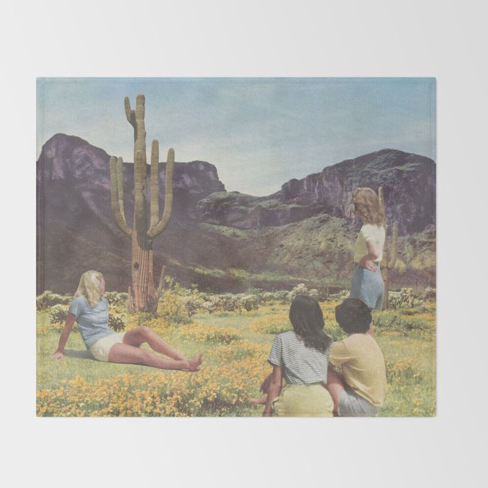 California Blooms  Throw Blanket Gallery Image 2