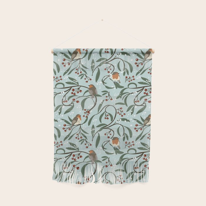 Christmas Robins Wall Hanging Gallery Image 1