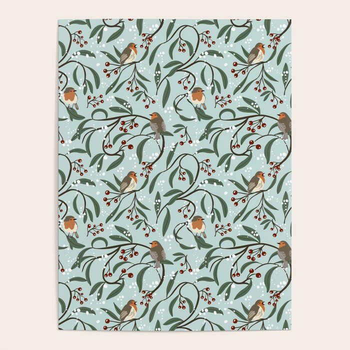 Christmas Robins Poster Gallery Image 4