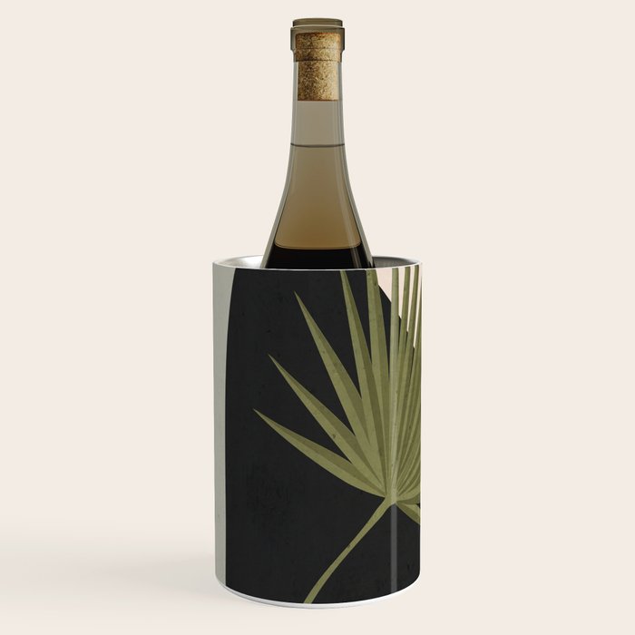 Tropical Leaf- Abstract Art 5 Wine Chiller Gallery Image 2