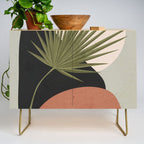 Tropical Leaf- Abstract Art 5 Credenza Gallery Image 1