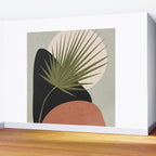 Tropical Leaf- Abstract Art 5 Wall Mural Gallery Image 2