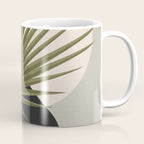 Tropical Leaf- Abstract Art 5 Coffee Mug Gallery Image 1