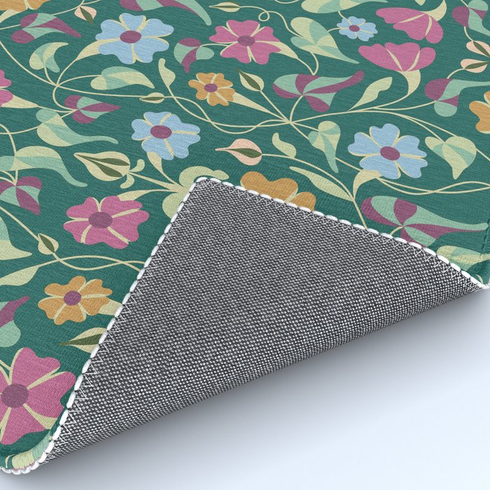 Botanical Wild Flowers Rug Gallery Image 4