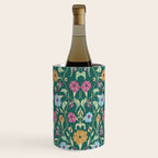 Botanical Wild Flowers Wine Chiller Gallery Image 2