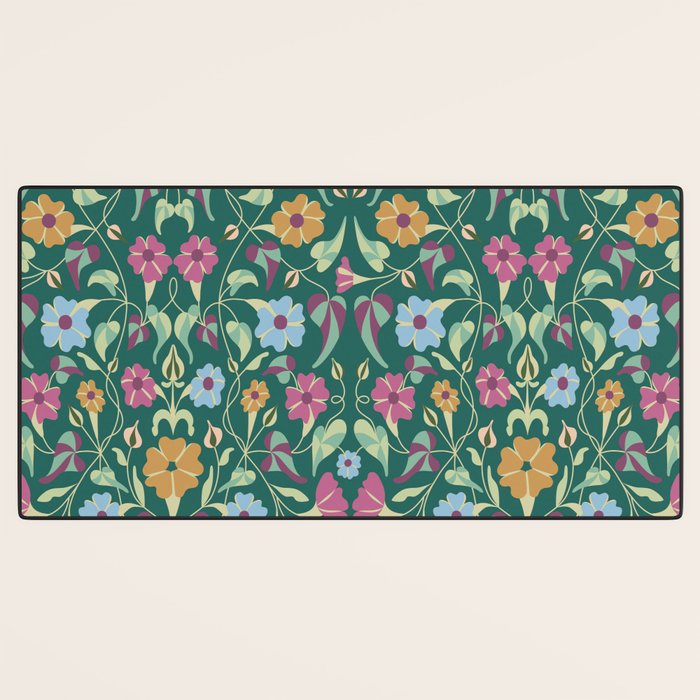Botanical Wild Flowers Desk Mat Gallery Image 3