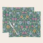 Botanical Wild Flowers Placemat Gallery Image 1
