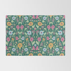 Botanical Wild Flowers Rug Gallery Image 2