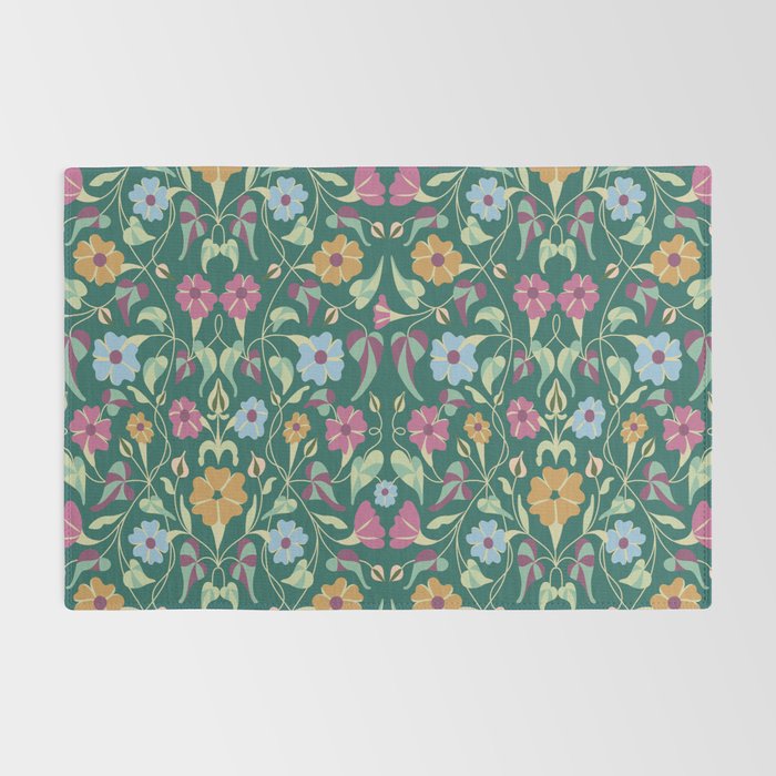 Botanical Wild Flowers Rug Gallery Image 2