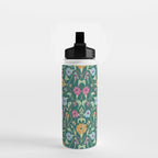 Botanical Wild Flowers Water Bottle Gallery Image 2