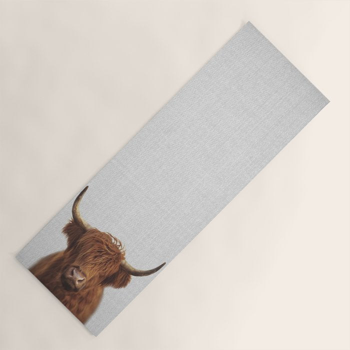 Highland Cow - Colorful Yoga Mat Gallery Image 1