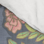 Floral Botanical Mille Fleur Pattern Comforter Gallery Image 4