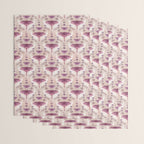 Luna and Emerald - Vintage Pink Wrapping Paper Gallery Image 3