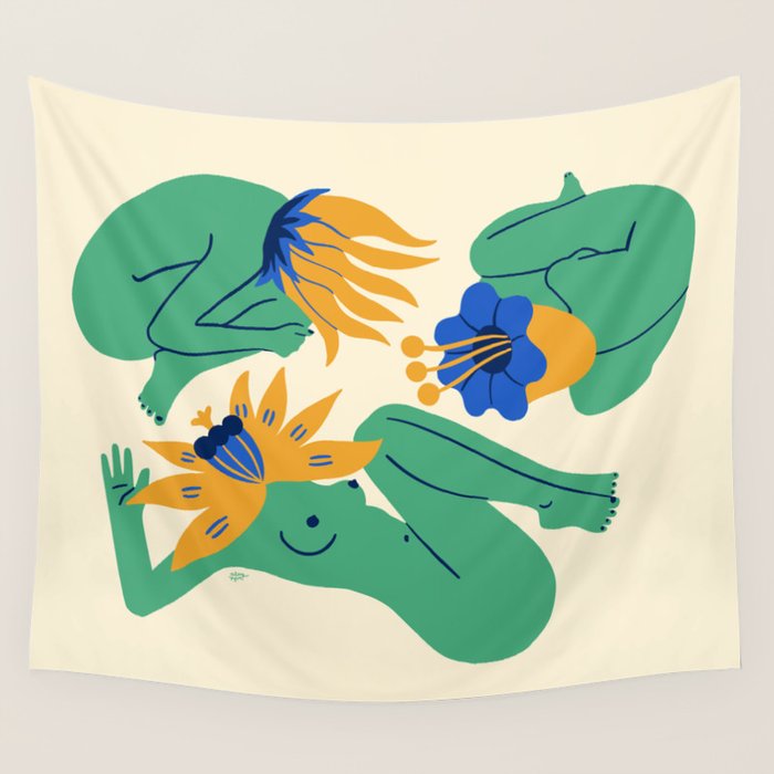 Bloomers Wall Tapestry Gallery Image 4