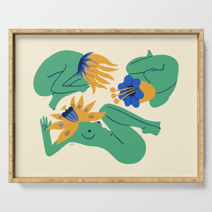 Bloomers Serving Tray Gallery Image 1