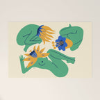 Bloomers Welcome Mat Gallery Image 1