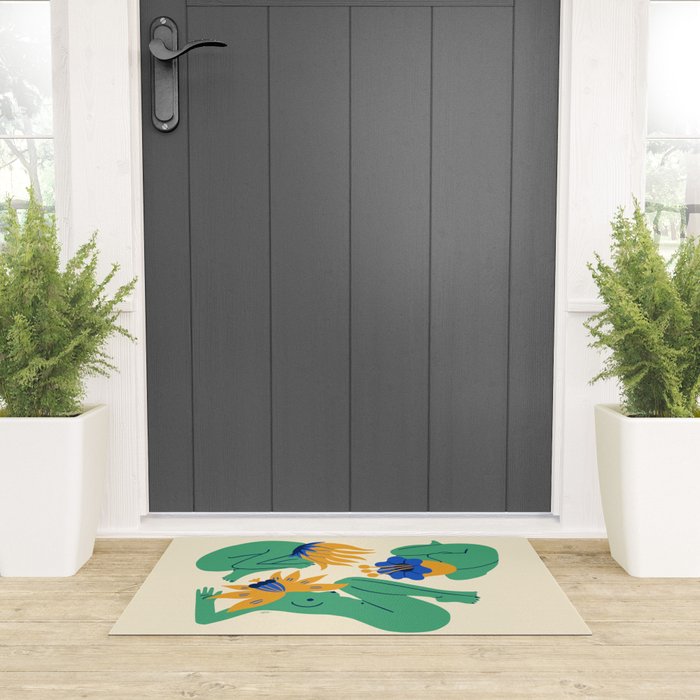 Bloomers Welcome Mat Gallery Image 3