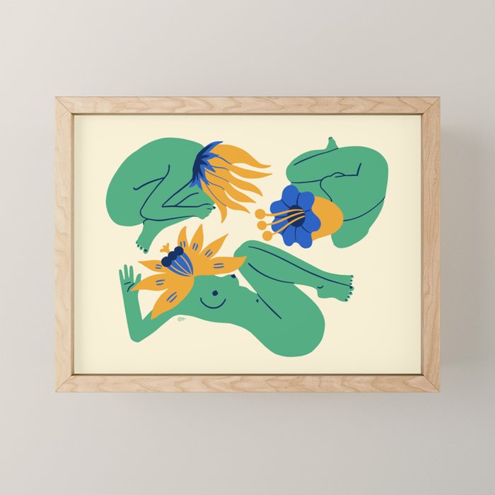 Bloomers Mini Art Print Gallery Image 1
