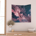otro cielo rosado. Wall Tapestry Gallery Image 2