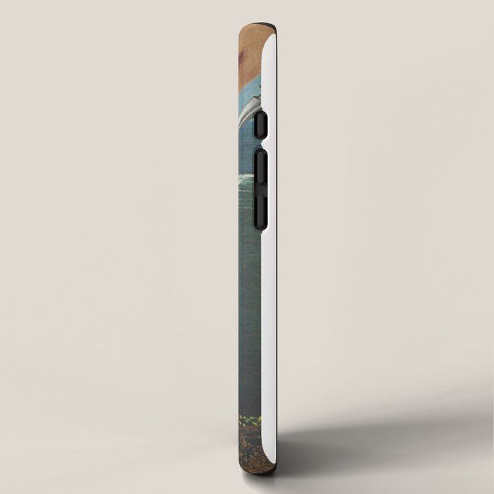 Serving up cake by the seaside - Cake slice iPhone Case Gallery Image 2