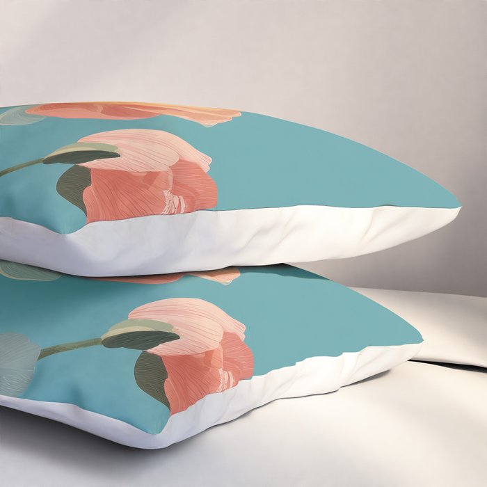 Soft Spring Botanicals Pillow Sham Gallery Image 3