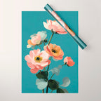 Soft Spring Botanicals Wrapping Paper Gallery Image 1