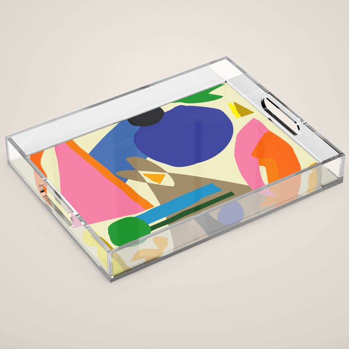 Abstract morning Acrylic Tray Gallery Image 1
