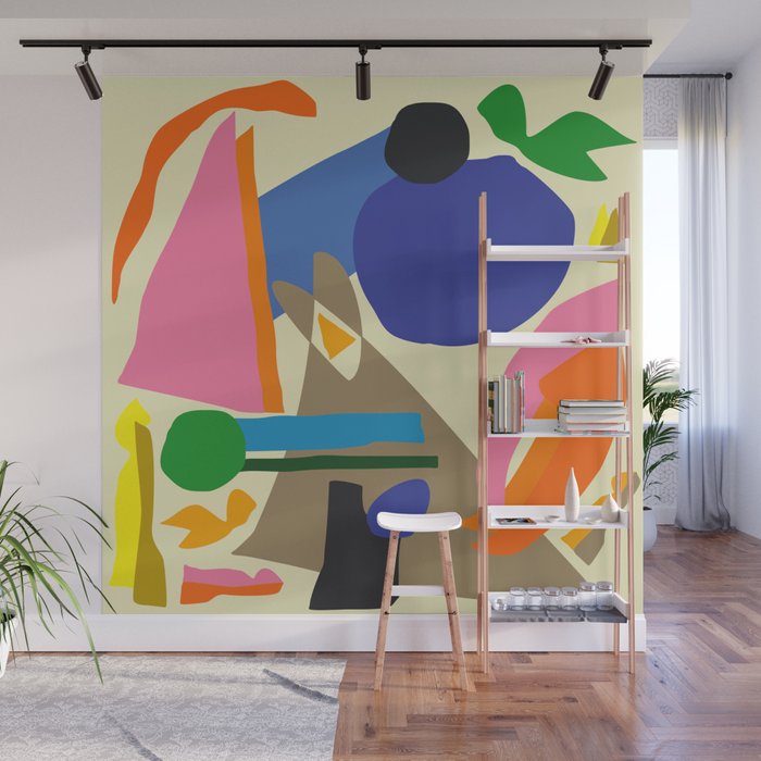 Abstract morning Wall Mural Gallery Image 1