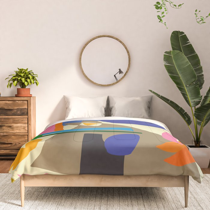 Abstract morning Comforter Gallery Image 3
